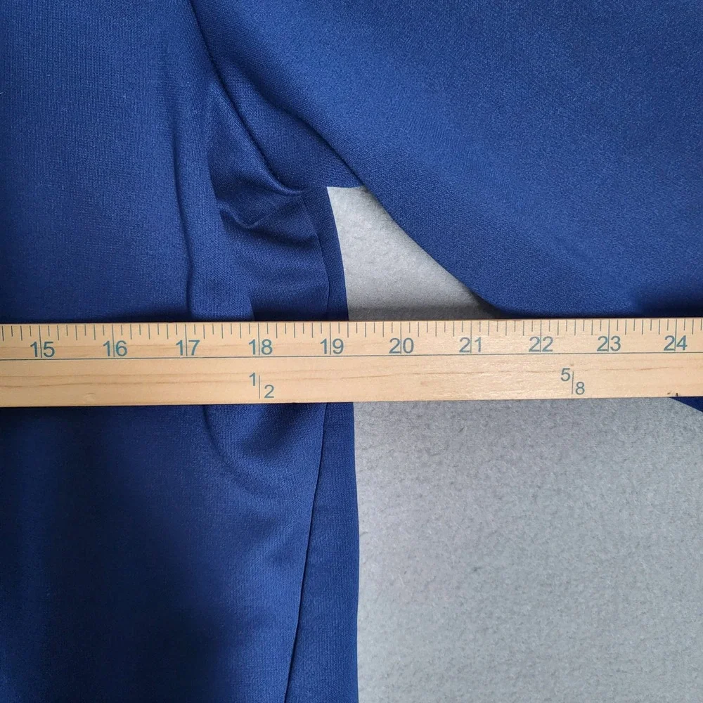 Nike Hoodie Mens Medium Blue Dri-FIT Pullover‎ Sweatshirt Graphic Logo